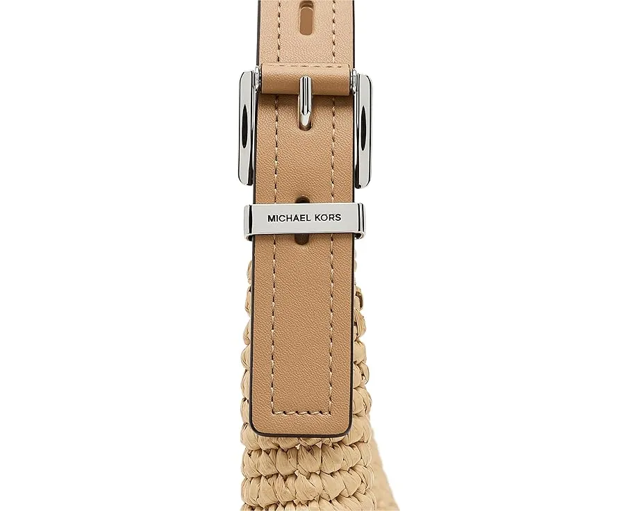 Сумка MICHAEL Michael Kors Nolita Small Hobo через плечо из соломки