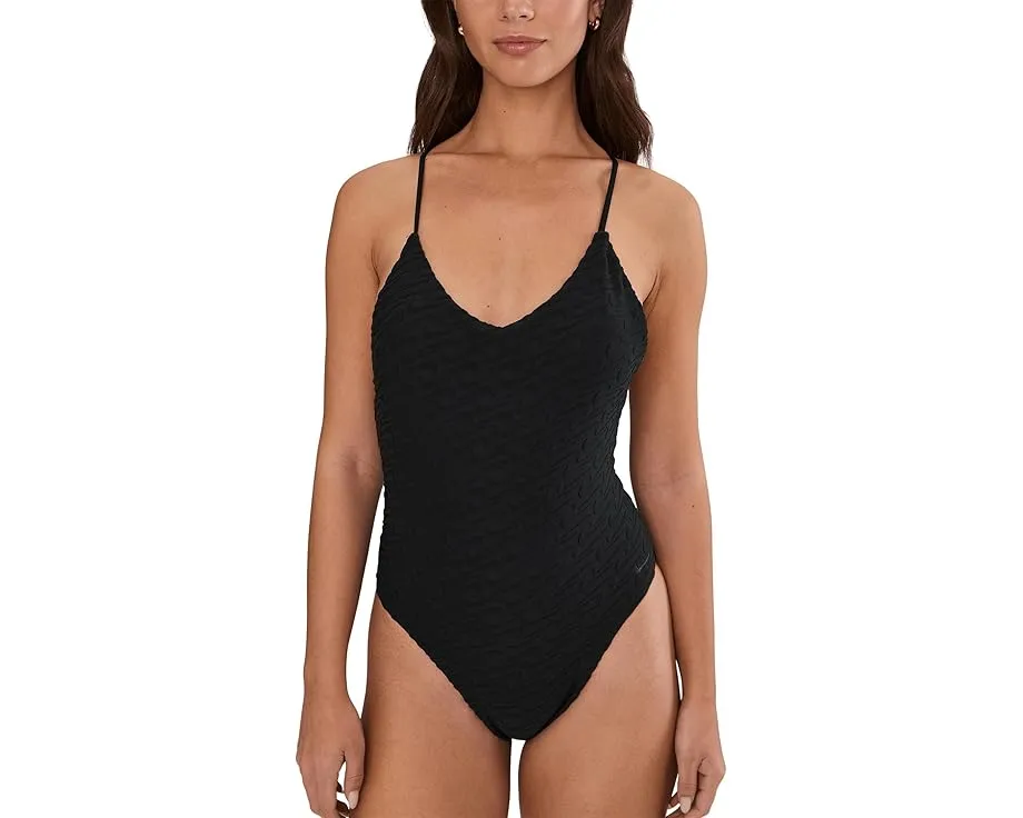 Цельный купальник Nike Swoosh Link Terry с Y-образной спинкой