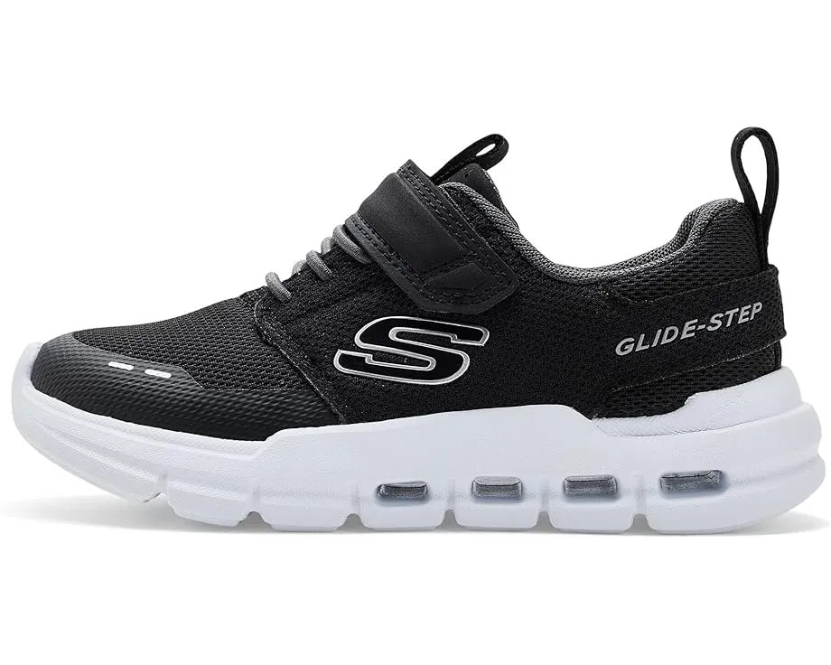 Кроссовки SKECHERS KIDS Glide-Step Flow с ремешком на липучке и сетчатым верхом