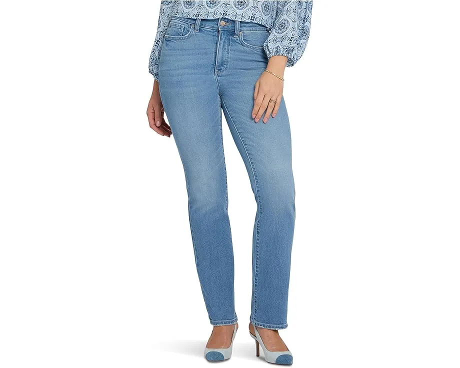 Джинсы Petite High Rise Straight с технологией Lift Tuck от NYDJ