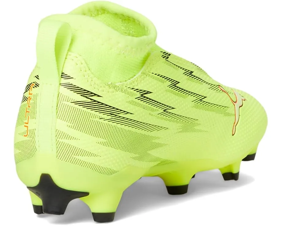 PUMA Детские футбольные бутсы Ultra 6 Match+ без шнуровки для твердого и искусственного покрытия с технологией SPEEDSYSTEM