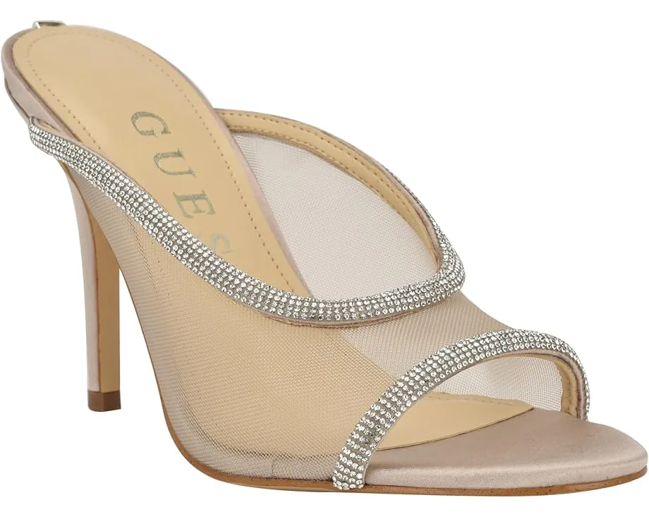 GUESS босоножки Mansa на тонком каблуке-шпильке с открытым мысом