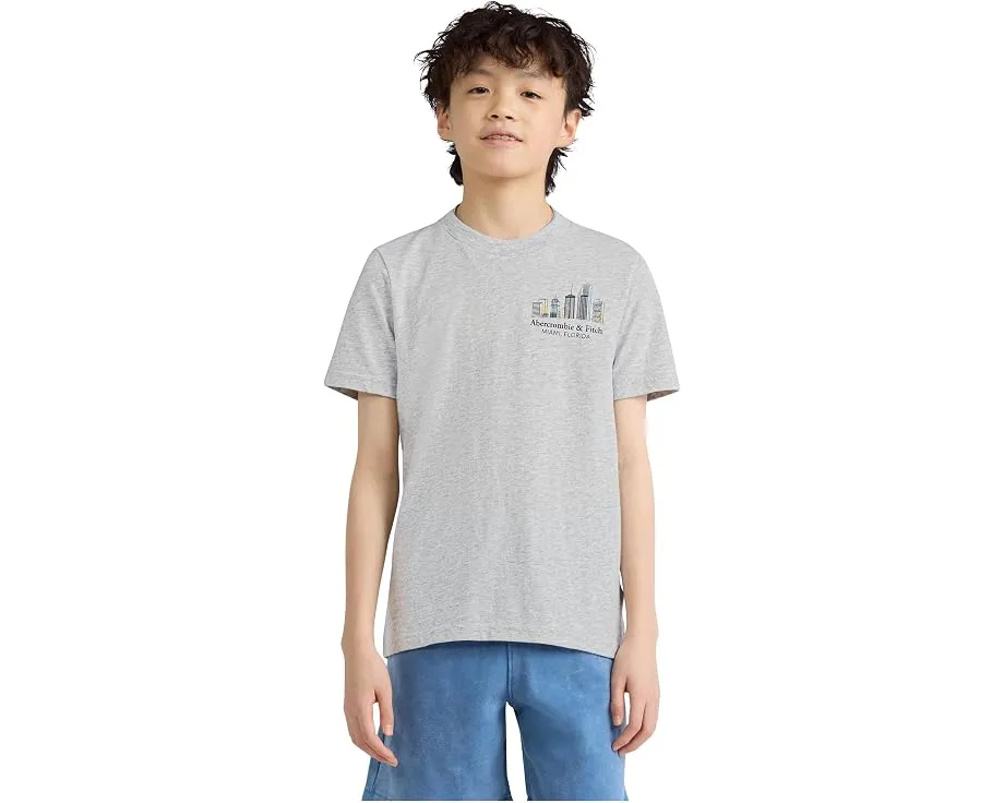 Футболка abercrombie kids Miami для детей старшего возраста