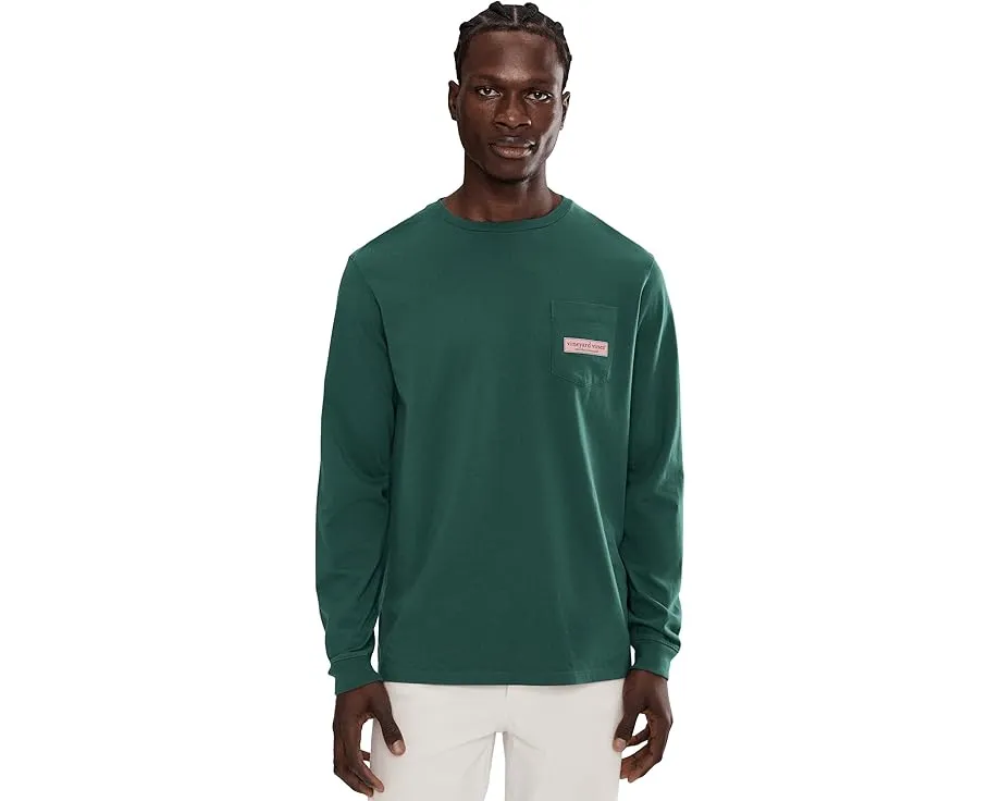 Vineyard Vines футболка с длинным рукавом и классическим логотипом кита