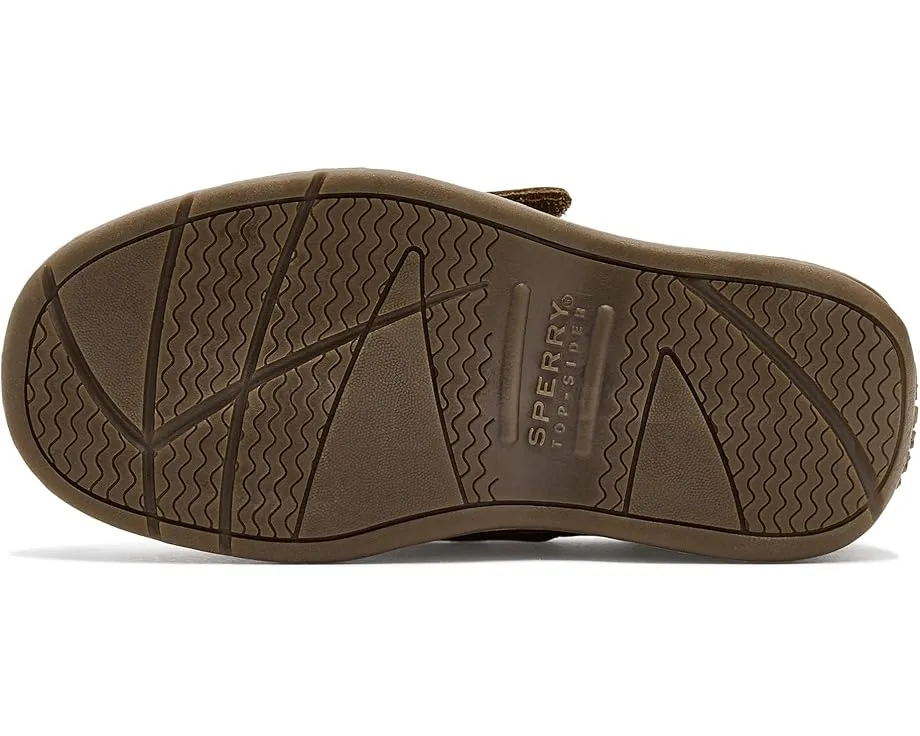 Детские мокасины Sperry Lanyard с сетчатыми вставками и застежкой на липучке