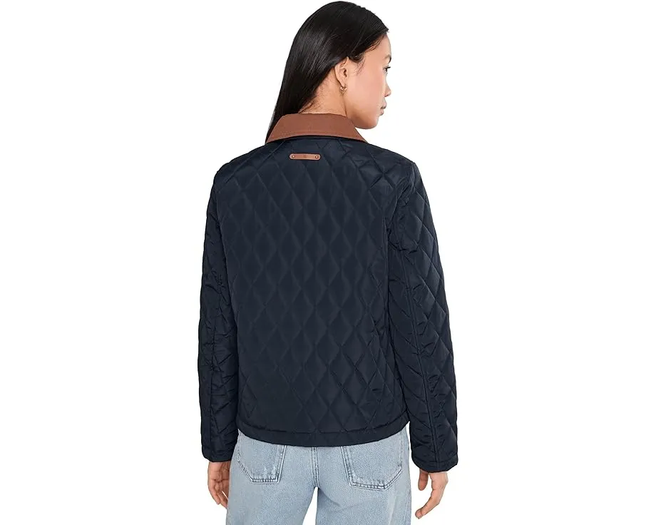 Куртка Lauren Ralph Lauren Single Breasted Quilt Twill Collar с водоотталкивающим покрытием