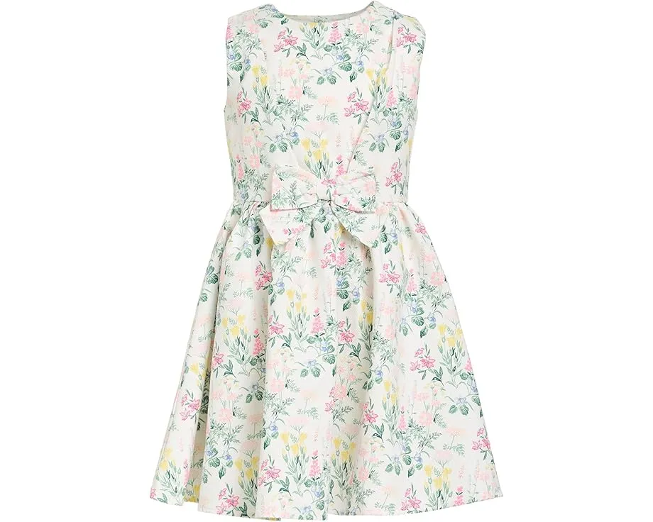 Платье Janie and Jack с цветочным принтом и бантом спереди