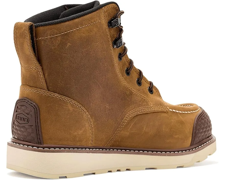 Водонепроницаемые рабочие ботинки BRUNT Marin 6 дюймов (15.24 см) с мягким мысом и защитой носка