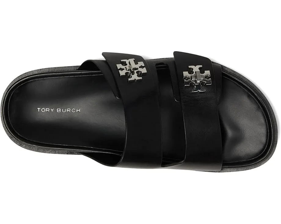 Спортивные сланцы Tory Burch T Lock с застежками на липучках