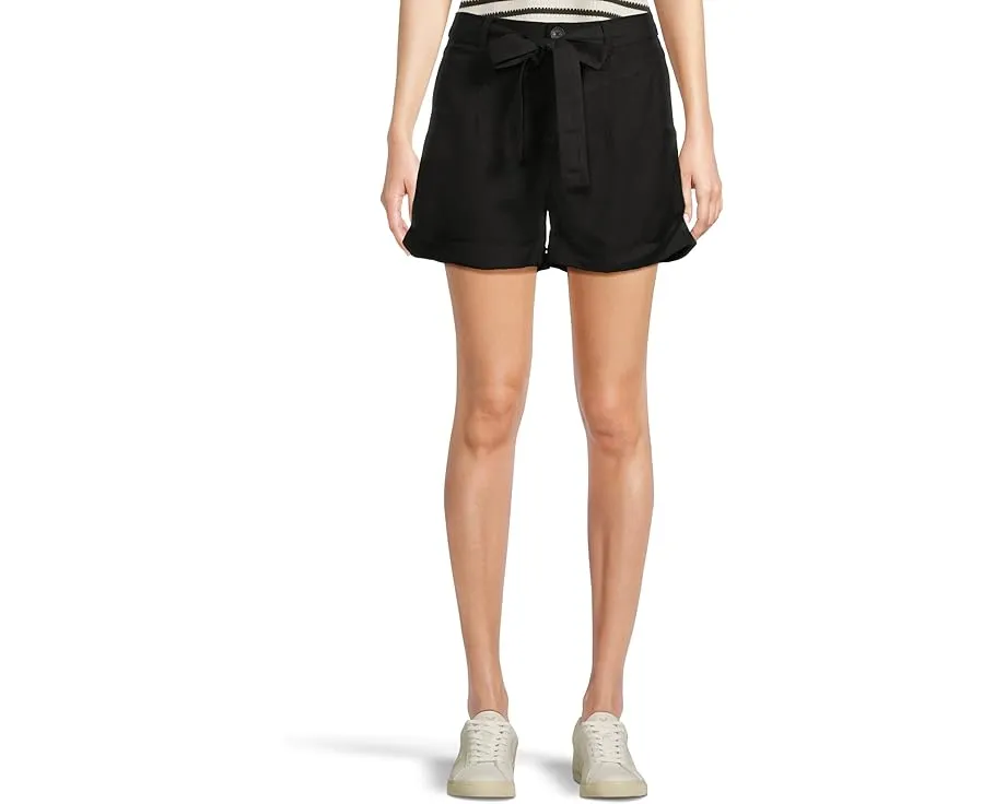 Шорты Sanctuary Daylight из льна и вискозы с поясом на завязках