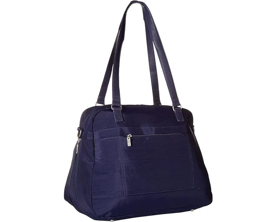 Baggallini расширяемая сумка-тоут для ноутбука с наручным чехлом для телефона RFID