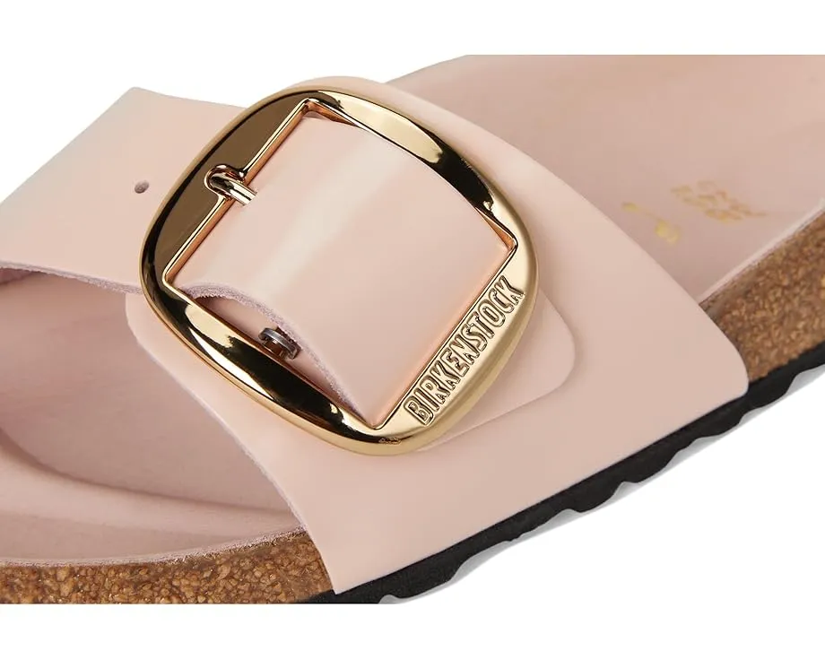 Сандалии Birkenstock Madrid Big Buckle с открытым носком и пробковой стелькой