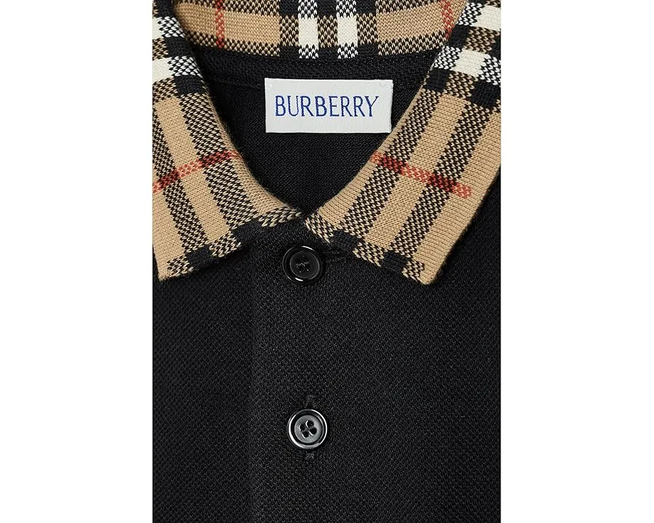 Рубашка с воротником Johane от Burberry Kids в черном цвете