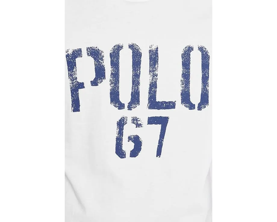 Хлопковая футболка Polo Ralph Lauren с принтом свободного кроя