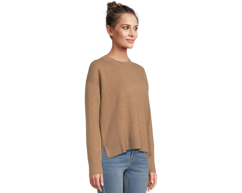 Мягкий свитер из хлопка и кашемира с воротником-гольф L.L.Bean