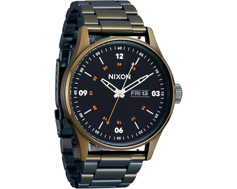 Наручные часы Nixon Sentry из нержавеющей стали с камуфляжным дизайном