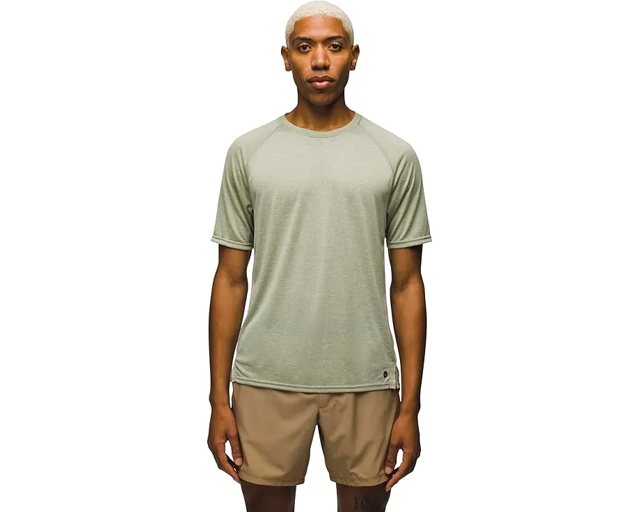 Футболка Prana Natural Flow Short Sleeve Crew с влагоотводящим эффектом