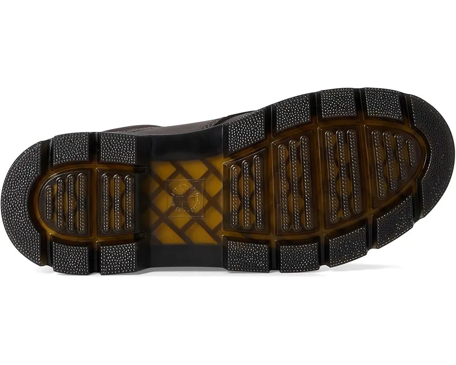 Кожаные туфли Dr. Martens Reeder на массивной подошве