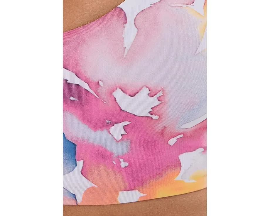 Купальник Nike Aquarelle с V-образным вырезом и принтом тай-дай