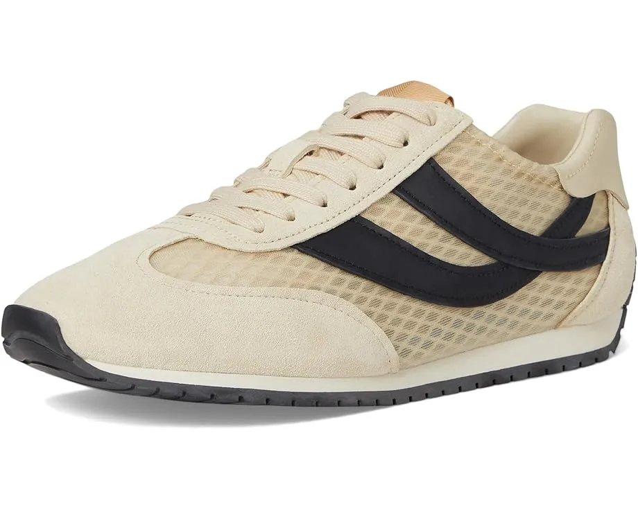 Кроссовки Vince Oasis Runner-W на шнуровке из мягкой кожи с контрастными деталями