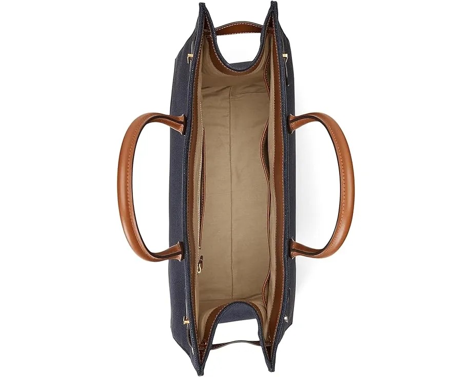 Сумка-тоут Lauren Ralph Lauren Print Canvas Large Devyn с цветочным принтом