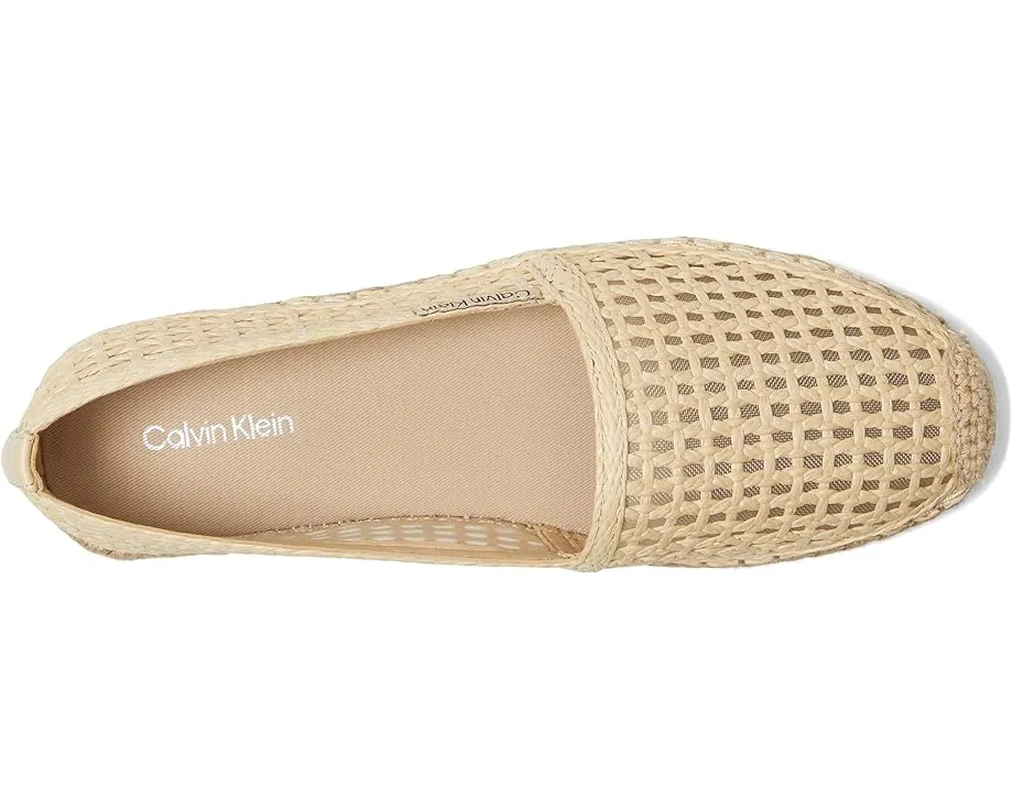 Эспадрильи Calvin Klein Presley с плетеными деталями и миндальным носком