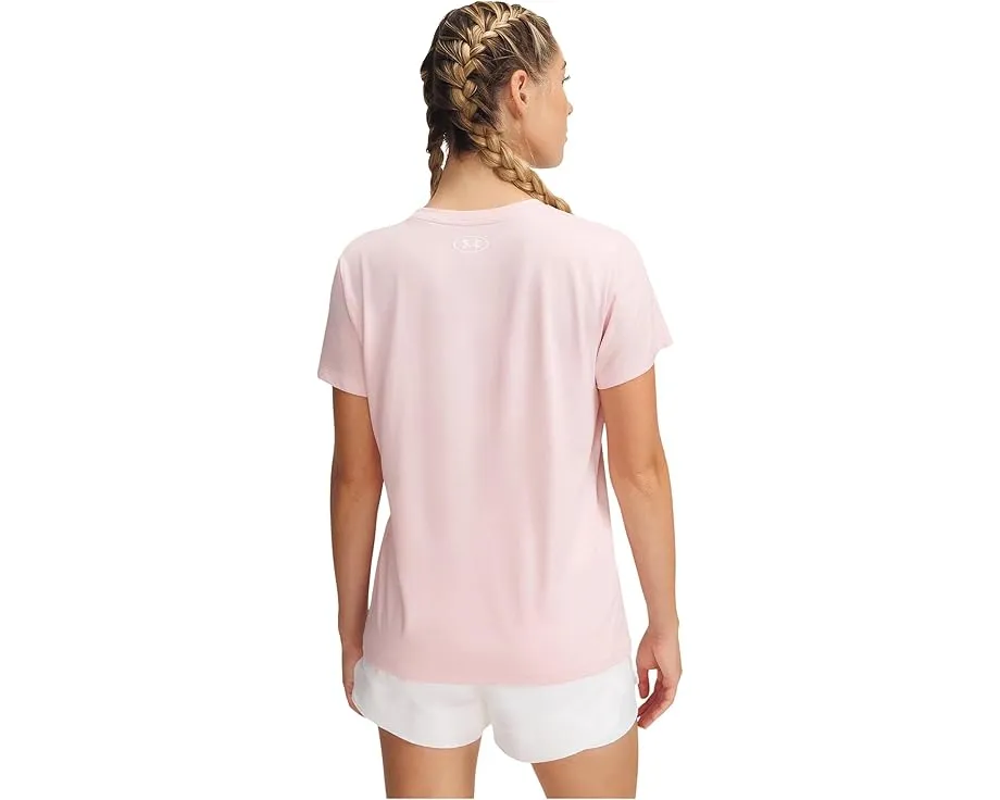 Under Armour футболка Tech Short Sleeve V-Neck Twist с V-образным вырезом и короткими рукавами