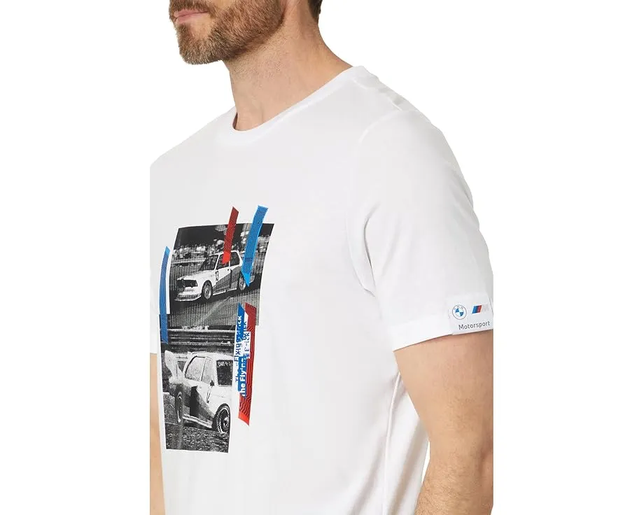 Футболка Puma с принтом BMW M Motorsport и короткими рукавами