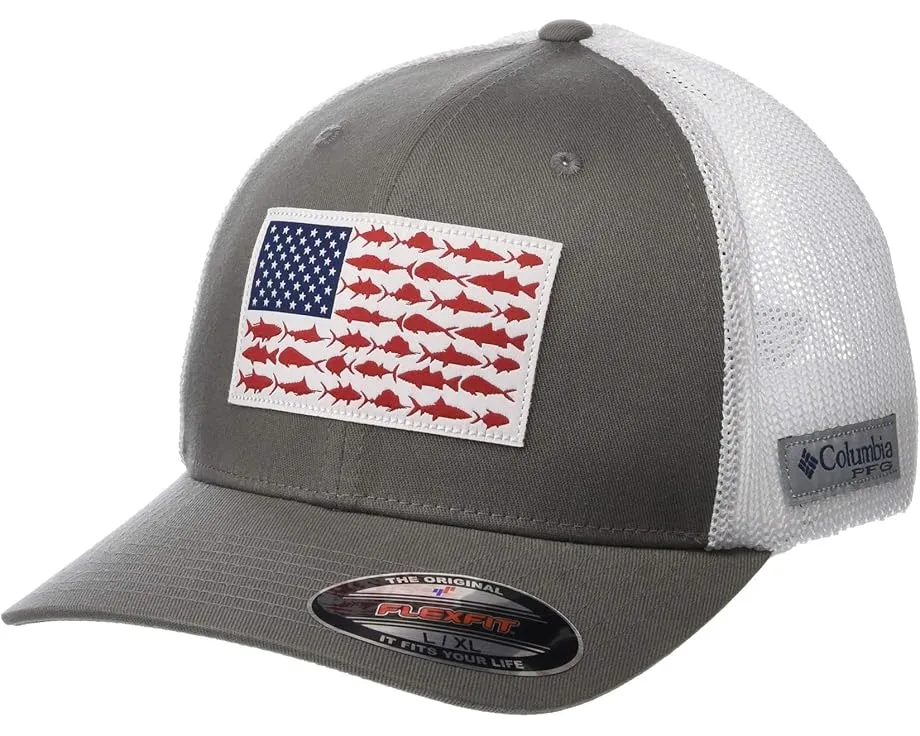 Бейсболка Columbia PFG Mesh Fish Flag с технологией Omni Shade