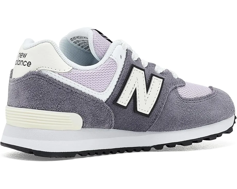 Детские кроссовки New Balance 574 с верхом из замши и сетки