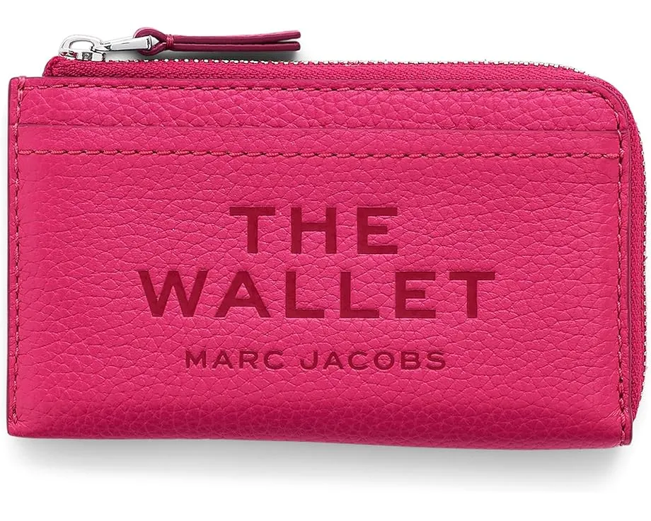 Кожаный многофункциональный кошелек Marc Jacobs The Leather Top Zip Multi Wallet