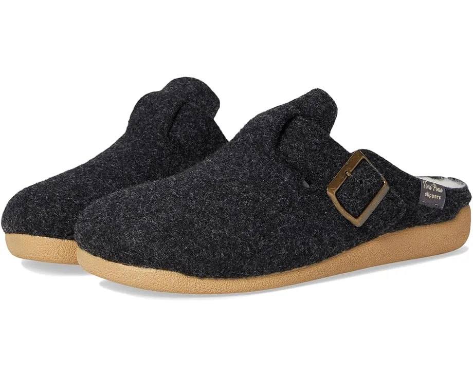 Toni Pons Mima-Fp классические тапочки-клоги с войлочным верхом и искусственным мехом