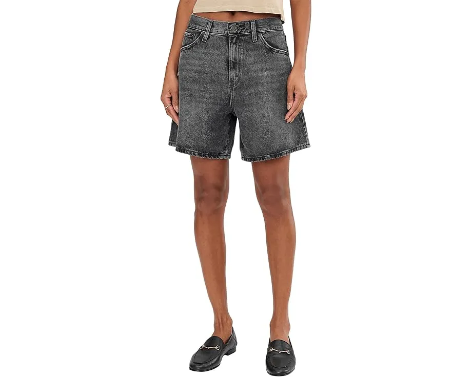 Шорты Levi's High Baggy Short свободного кроя с высокой посадкой и пятью карманами