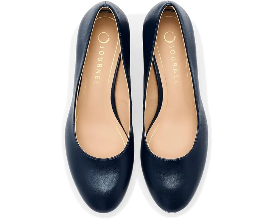 Туфли Saarii на устойчивом каблуке с круглым носком и мягкой стелькой