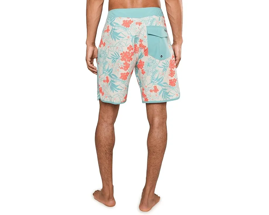 Плавки Quiksilver Jetty Bloom 19 с цветочным принтом