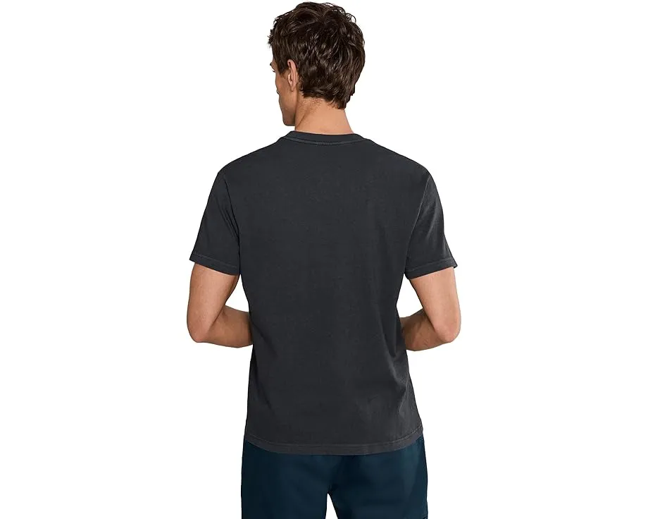 Футболка RVCA Midweight Label Short Sleeve повышенной плотности с этикеткой