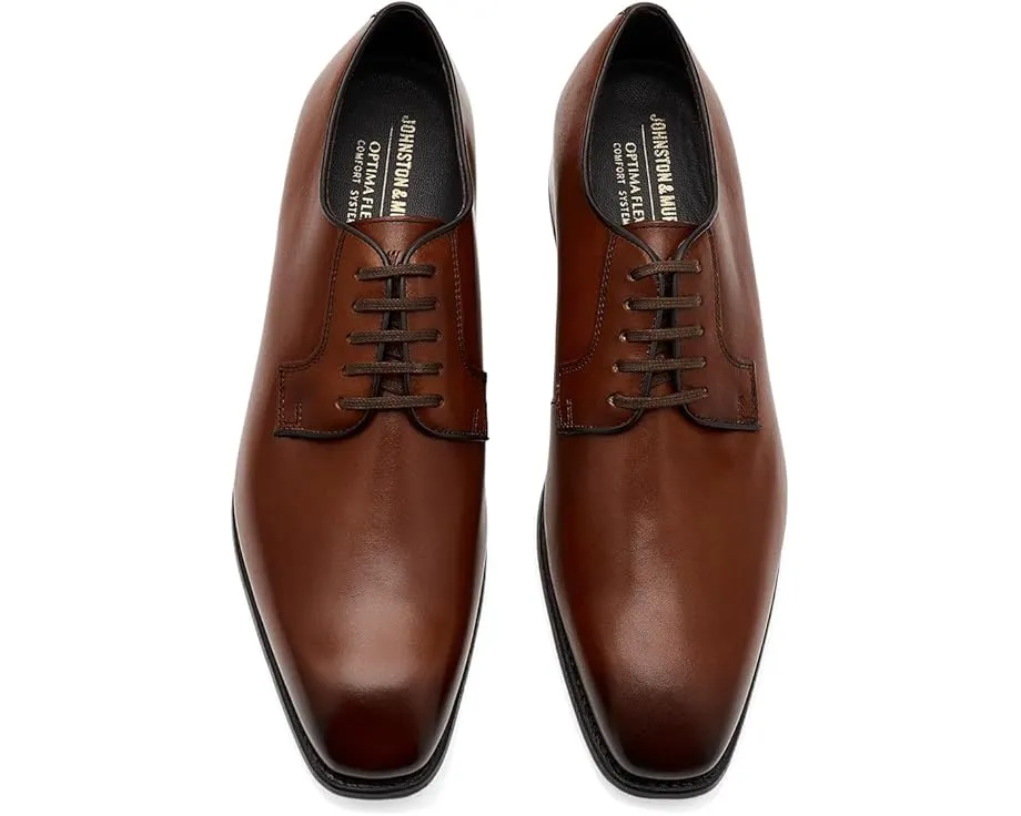 Туфли Oxford Ashton Plain Toe Johnston & Murphy из цельно зернистой кожи