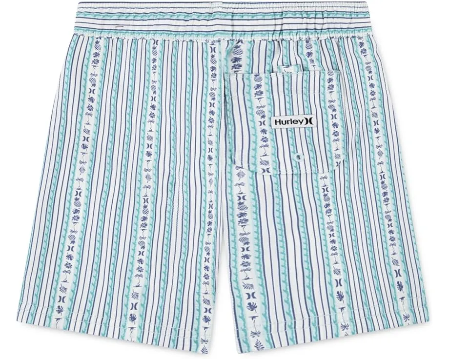 Детские плавательные шорты Hurley Kids Mini Vacay Stripe Pull On Swim Trunk