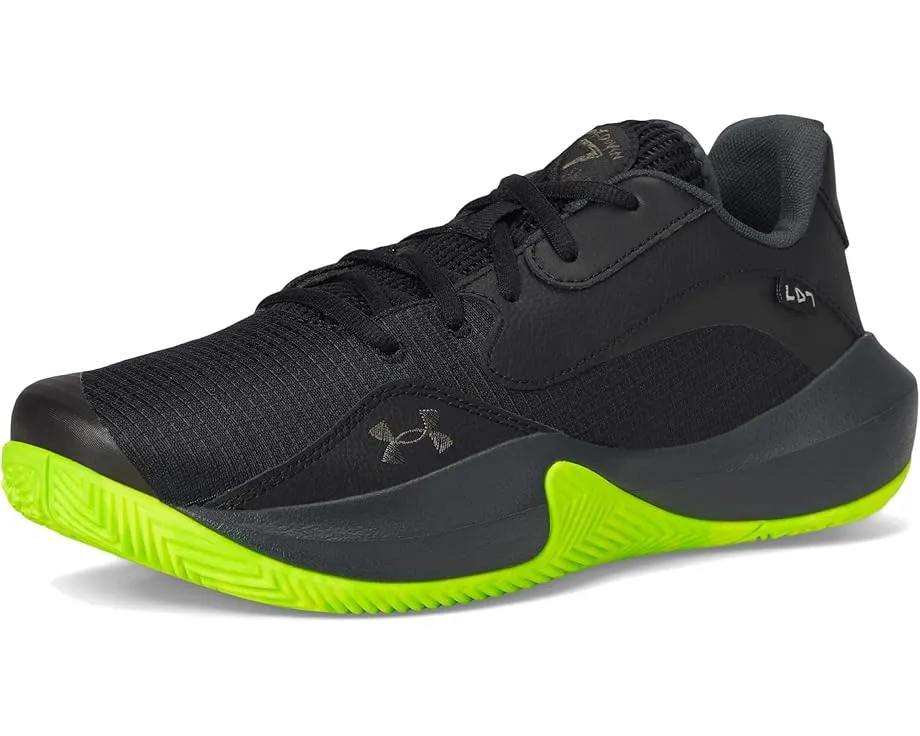 Кроссовки Under Armour Lockdown 7 Low с круглым носком и шнуровкой