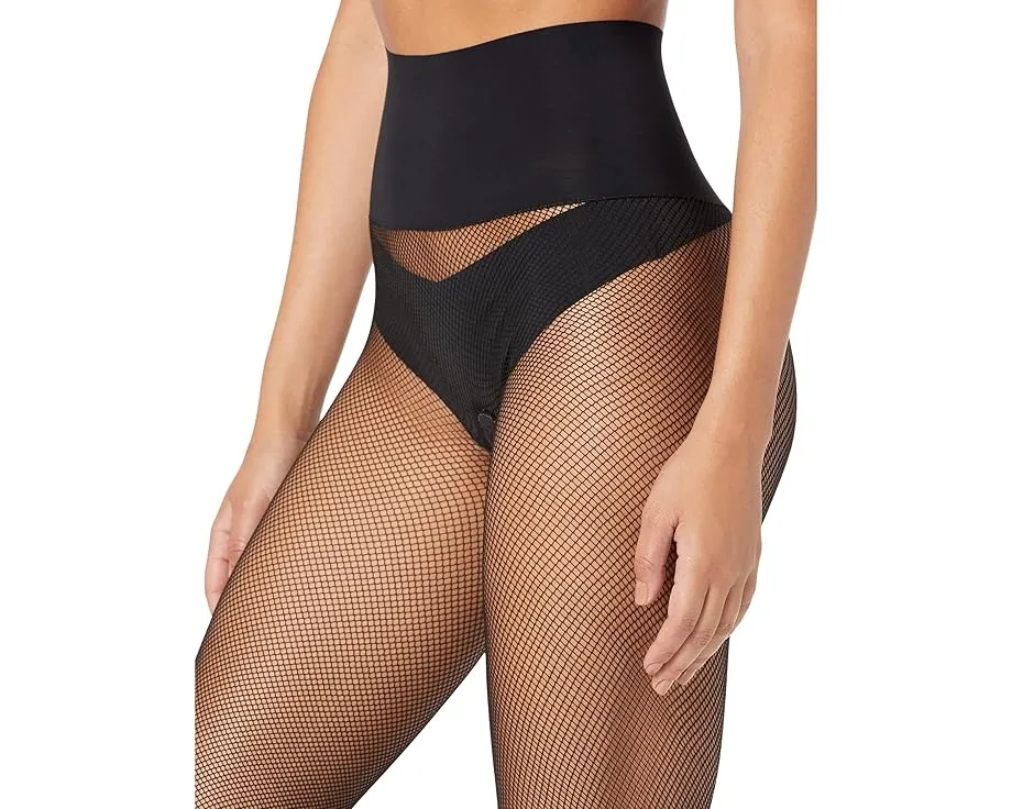 Ажурные колготки Commando the very fine fishnet с запатентованным поясом