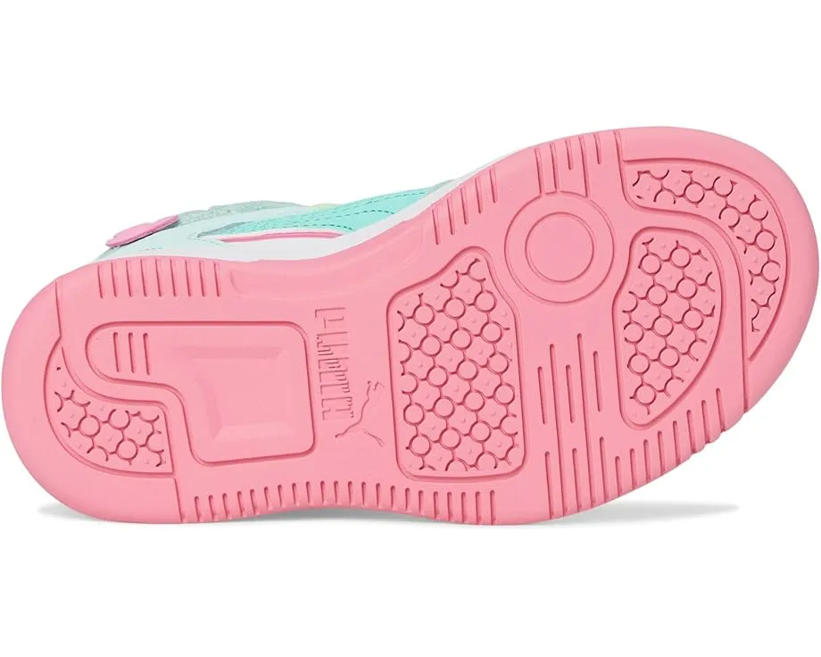 Кроссовки PUMA Kids Rebound Layup Mid на липучках в коллаборации с Squishmallows