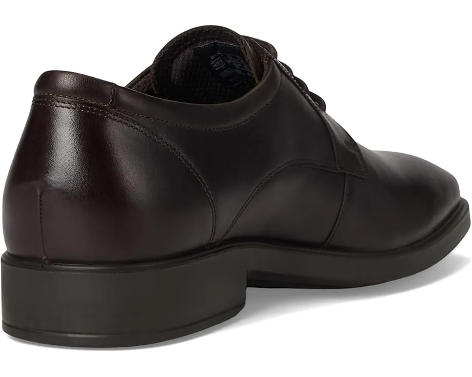 Оксфорды ECCO Milan Plain Toe с перфорацией и технологией ECFS
