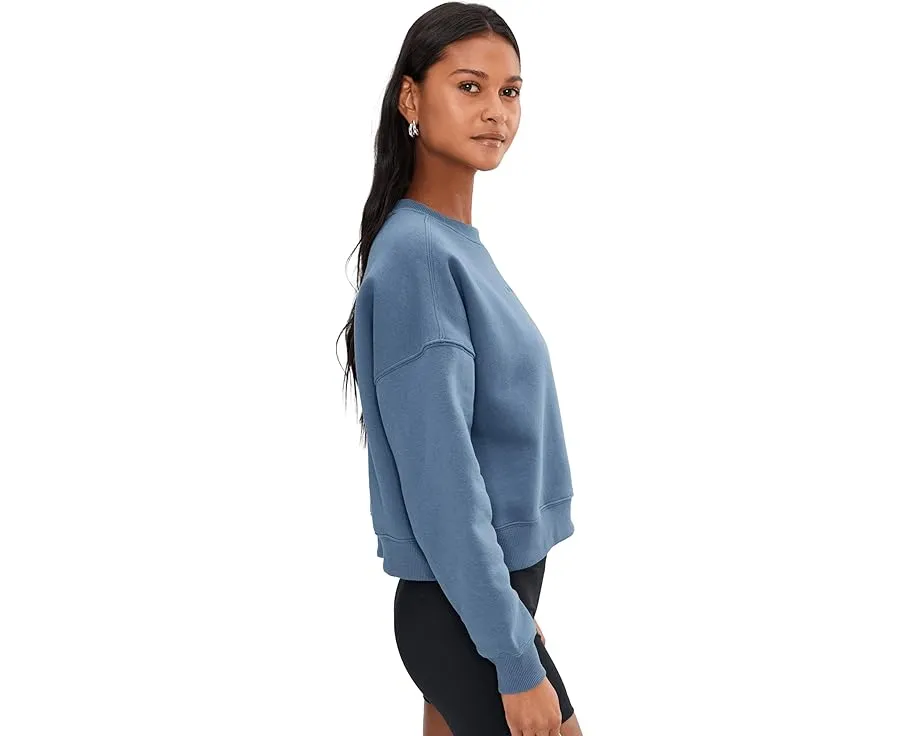 Кропированный худи Brooks Movement оверсайз из хлопка