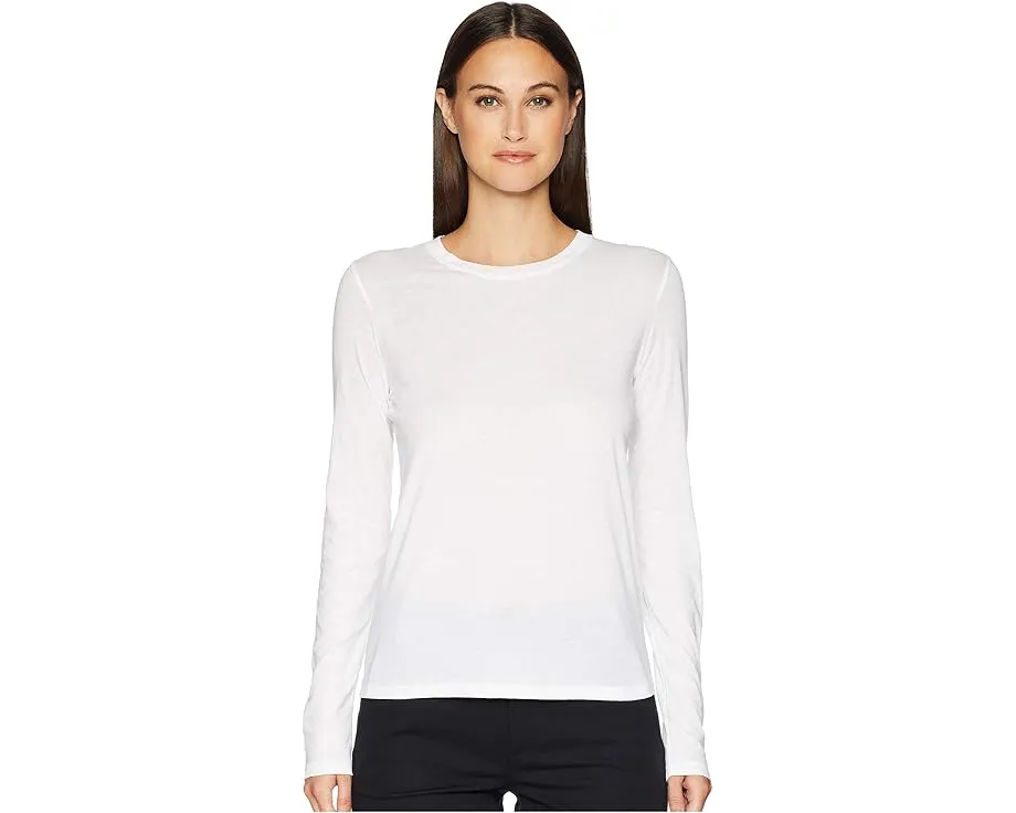 Футболка Essential Long Sleeve Jersey Crews от Vince с длинным рукавом