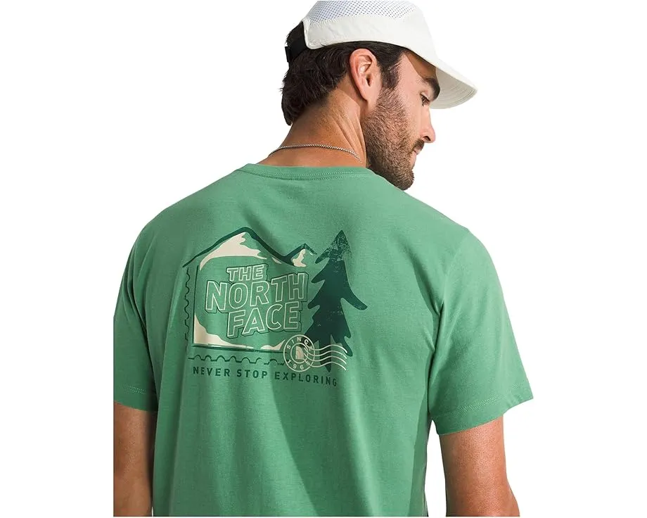 The North Face Mountain Stamps Regular Short Sleeve Tee с принтом