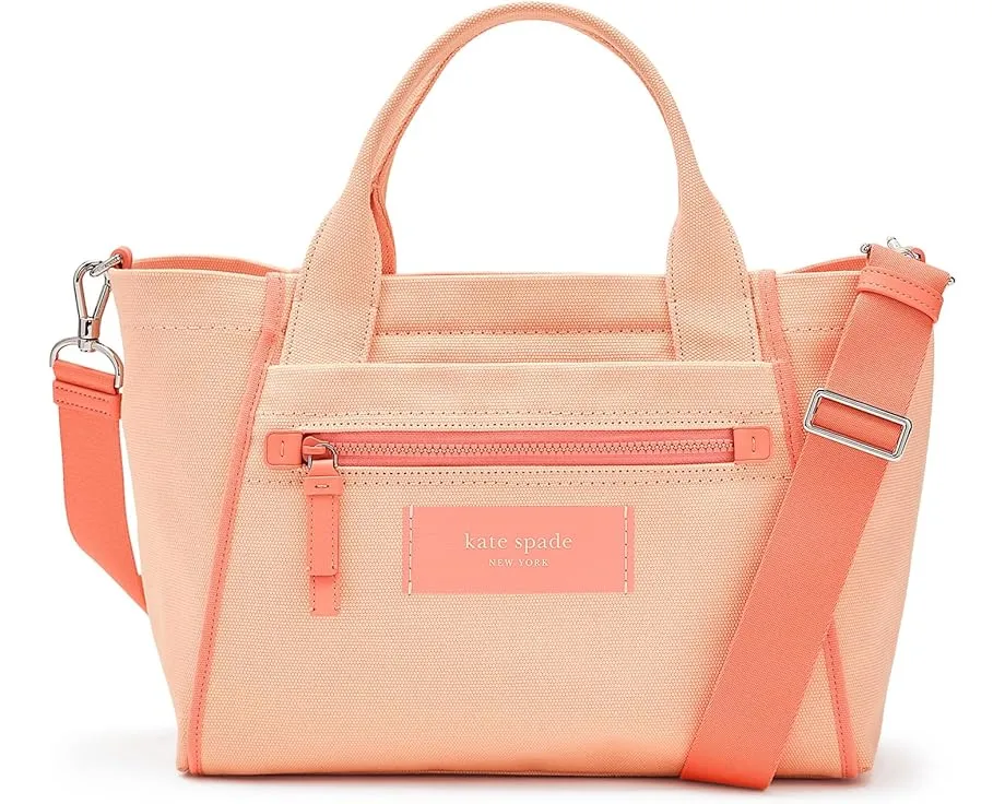 Сумка-тоут Kate Spade New York Dash Canvas с передним карманом на молнии