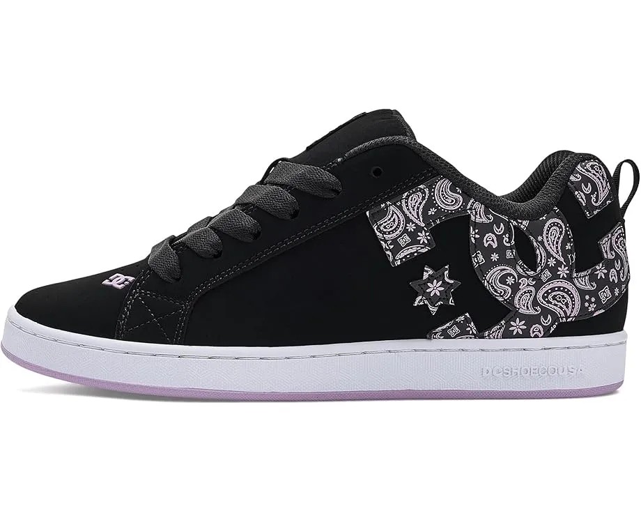 Кроссовки DC Court Graffik из натуральной кожи с амортизирующей стелькой