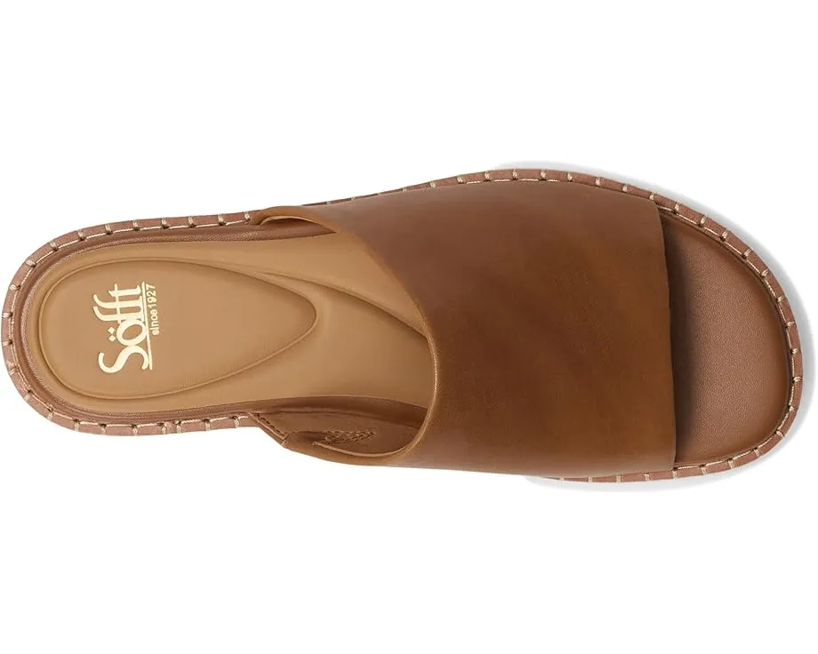 Плоские сандалии Sofft Noble II с широким переплетением и контурной стелькой