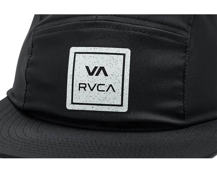Бейсболка RVCA Eco Neo Cap с плоским козырьком и текстурированным логотипом