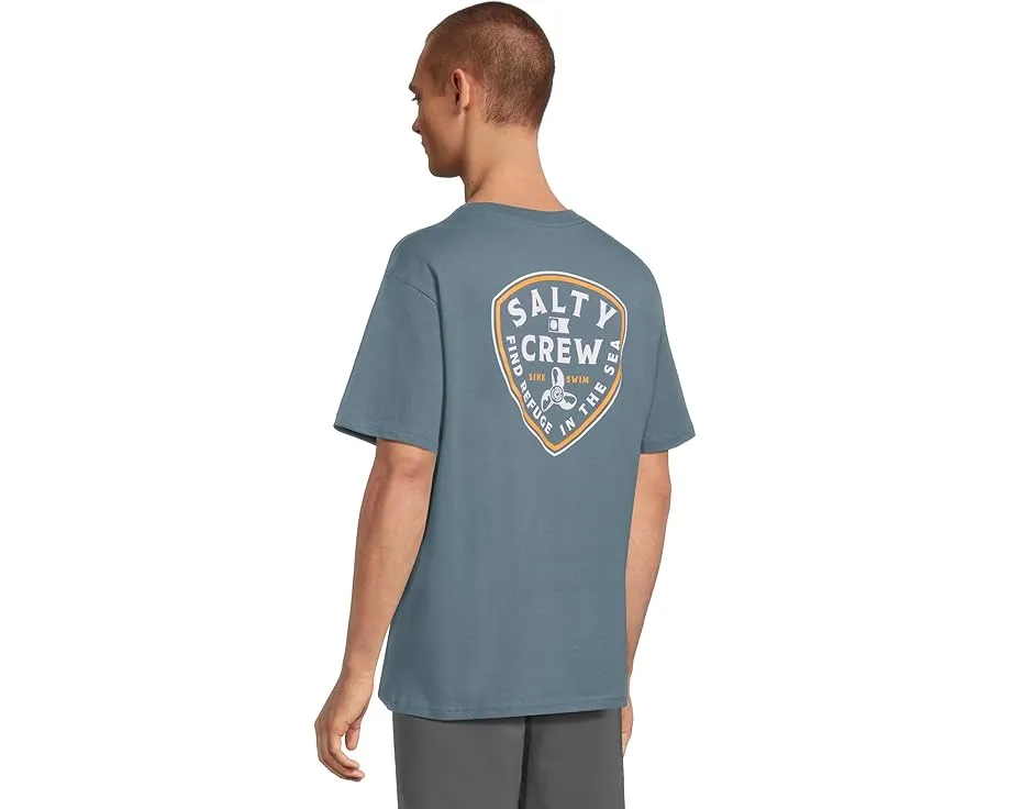 Футболка Salty Crew Rotor Classic с коротким рукавом из мягкого хлопка
